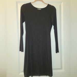 Lulus Long Sleeve Black Dress